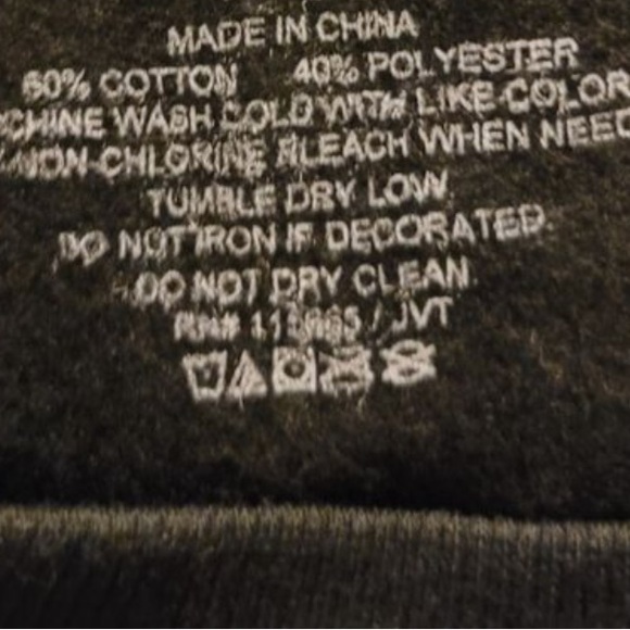 Sanrio Kuromi Front and Back Graphic Pullover Sweatshirt Gray L - Picture 7 of 7